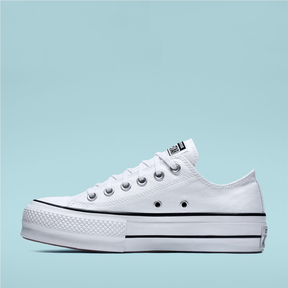 CONVERSE CTAS Lift Ox Plataforma blanco
