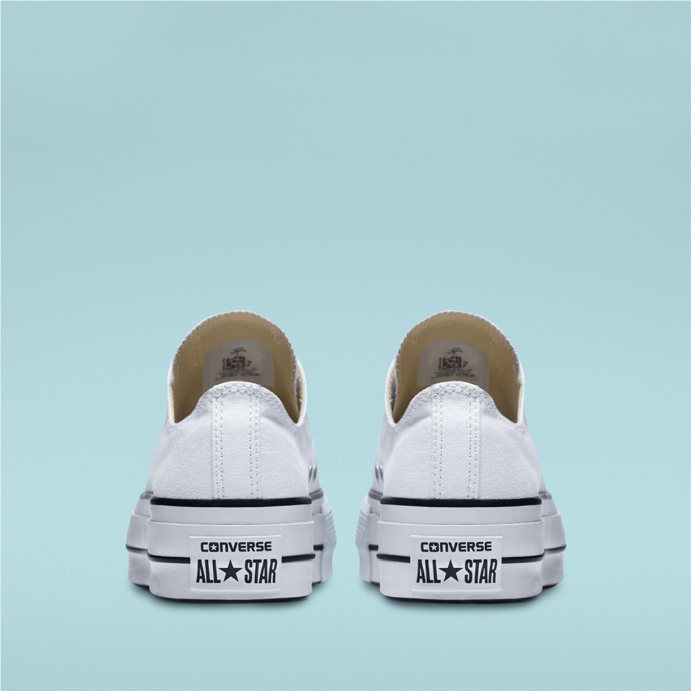 CONVERSE CTAS Lift Ox Plataforma blanco