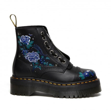 DR. MARTENS Sinclair Floral Mystic Garden negro