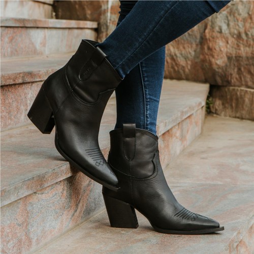 VIENTY botin cowboy piel... 2