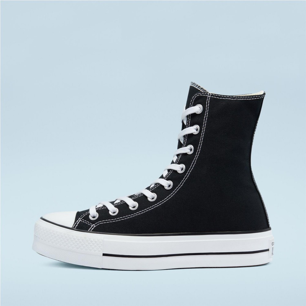 CONVERSE CTAS Lift X-Hi Plataforma negro
