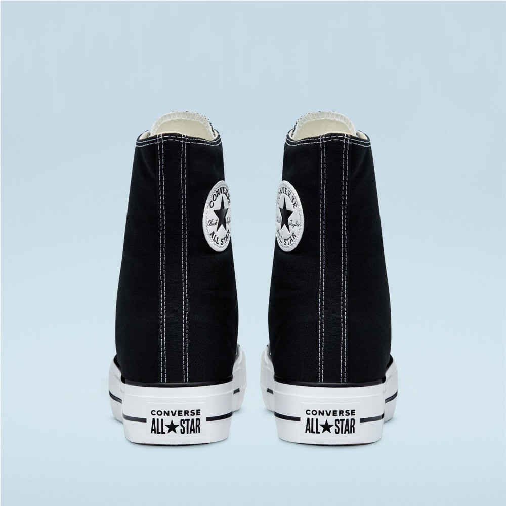 CONVERSE CTAS Lift X-Hi Plataforma negro