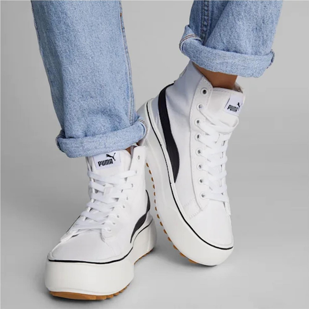 PUMA Kaia Mid CV blanca PUMA Kaia Mid CV blanca