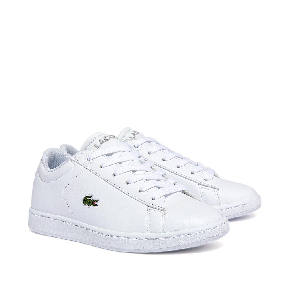 LACOSTE Carnaby Pro blanco gris