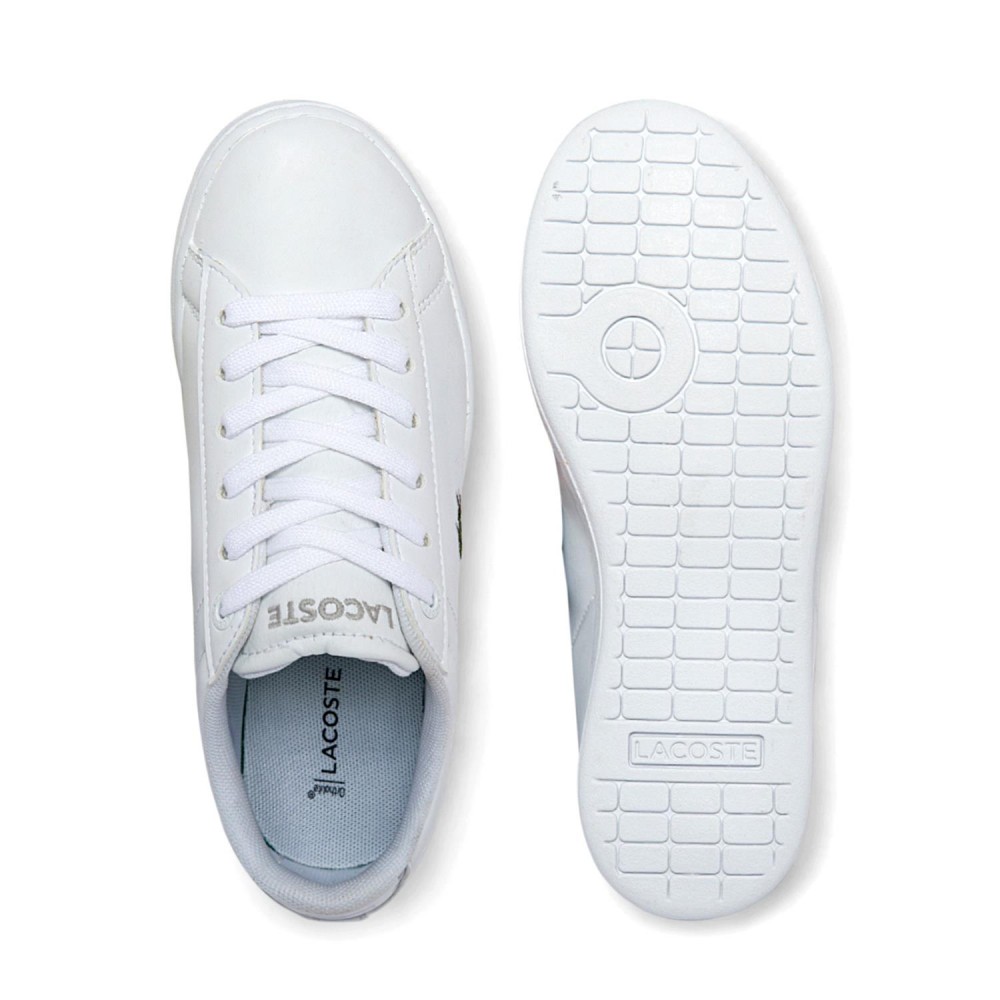 LACOSTE Carnaby Pro blanco gris