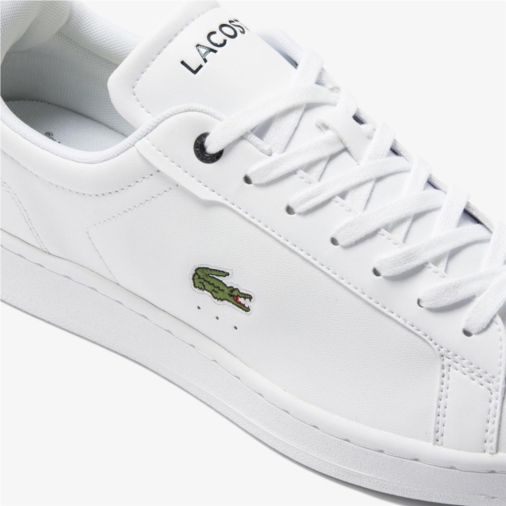 LACOSTE Carnaby Pro piel blanco