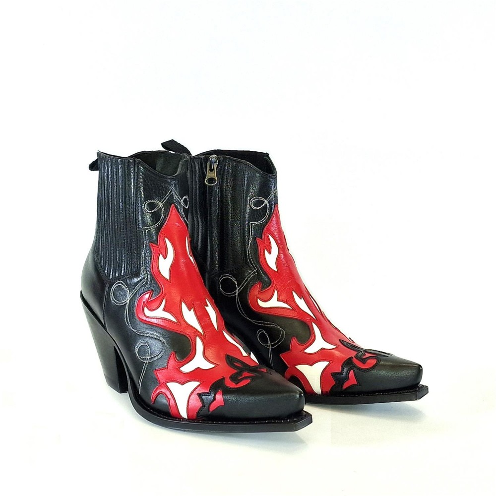 SENDRA Gorca Salvaje negro y rojo SENDRA Gorca Salvaje negro y rojo