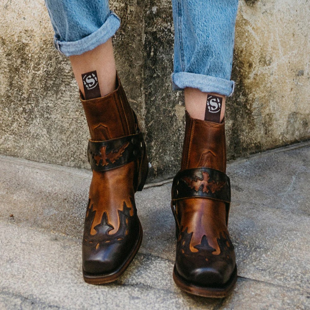 SENDRA Blues Britnes Fl. Marrón... SENDRA Blues Britnes Fl. Marrón...