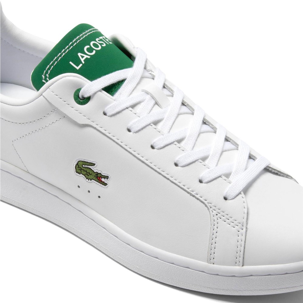 LACOSTE Carnaby Pro blanco verde LACOSTE Carnaby Pro blanco verde