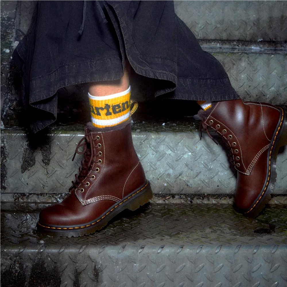 DR. MARTENS 1460 Serena de piel con... DR. MARTENS 1460 Serena de piel con...