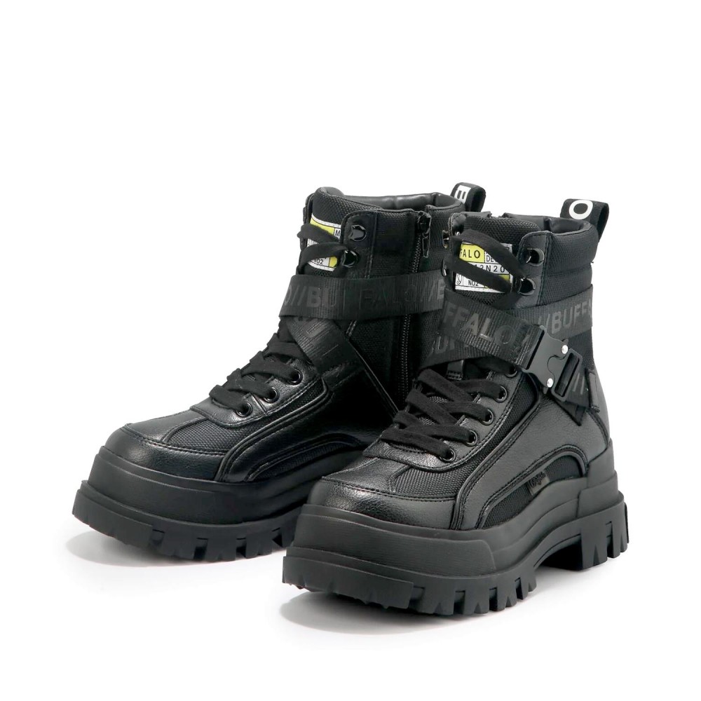 BUFFALO Aspha Com1 Laceup Mid