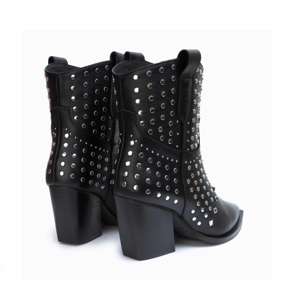 VIENTY botín tacón tachuelas piel... VIENTY botín tacón tachuelas piel...