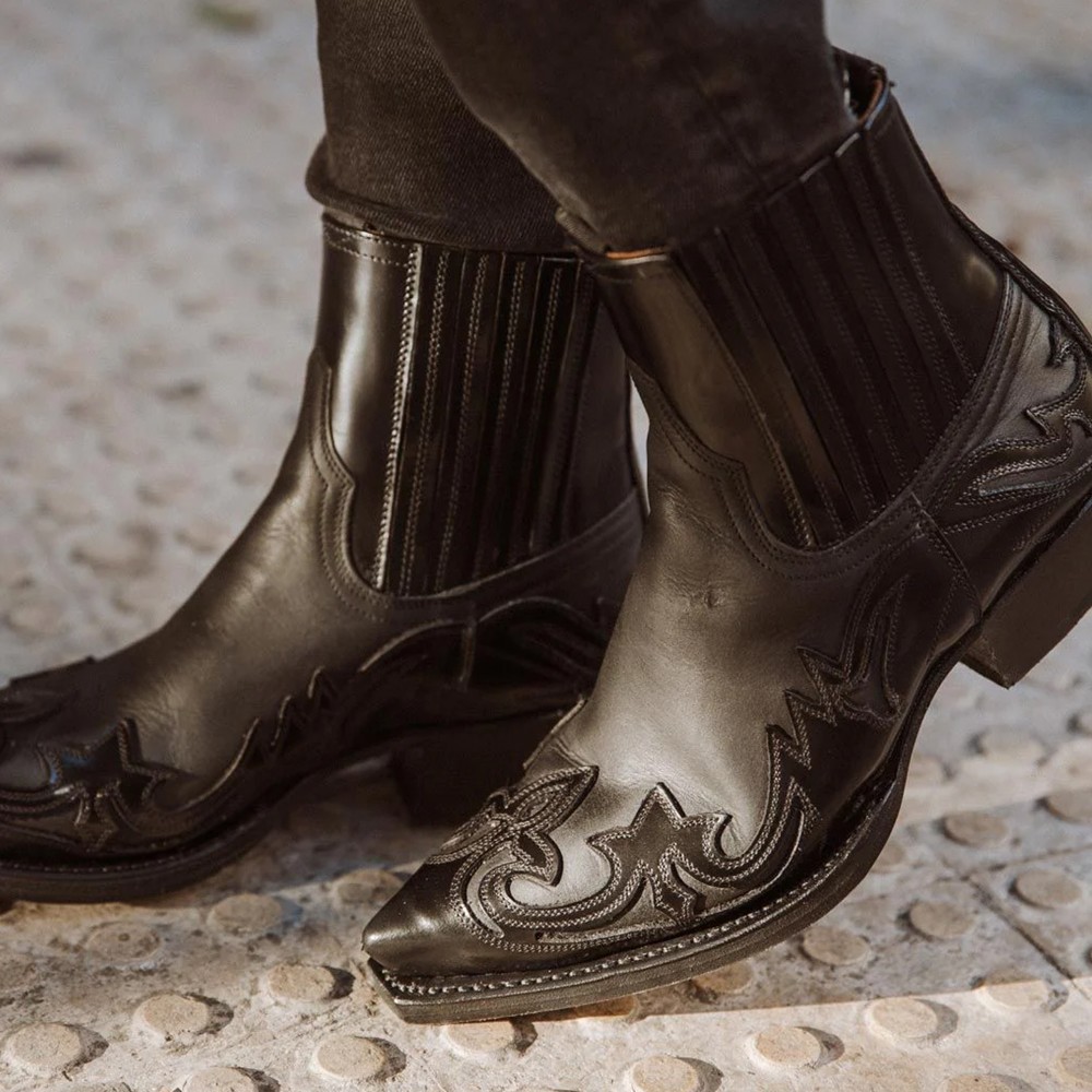 SENDRA Cuervo Flora Negro Sprint Negro