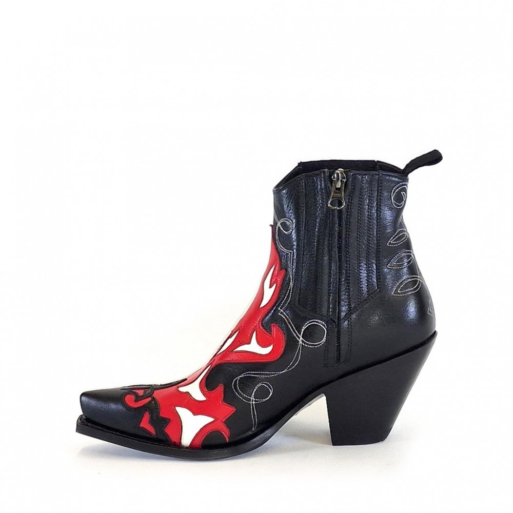 SENDRA Gorca Salvaje negro y rojo SENDRA Gorca Salvaje negro y rojo