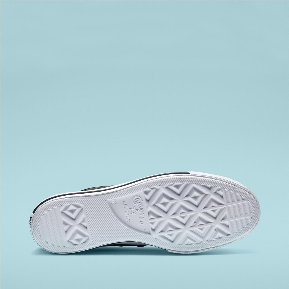 CONVERSE CTAS Lift Hi Plataforma piel...