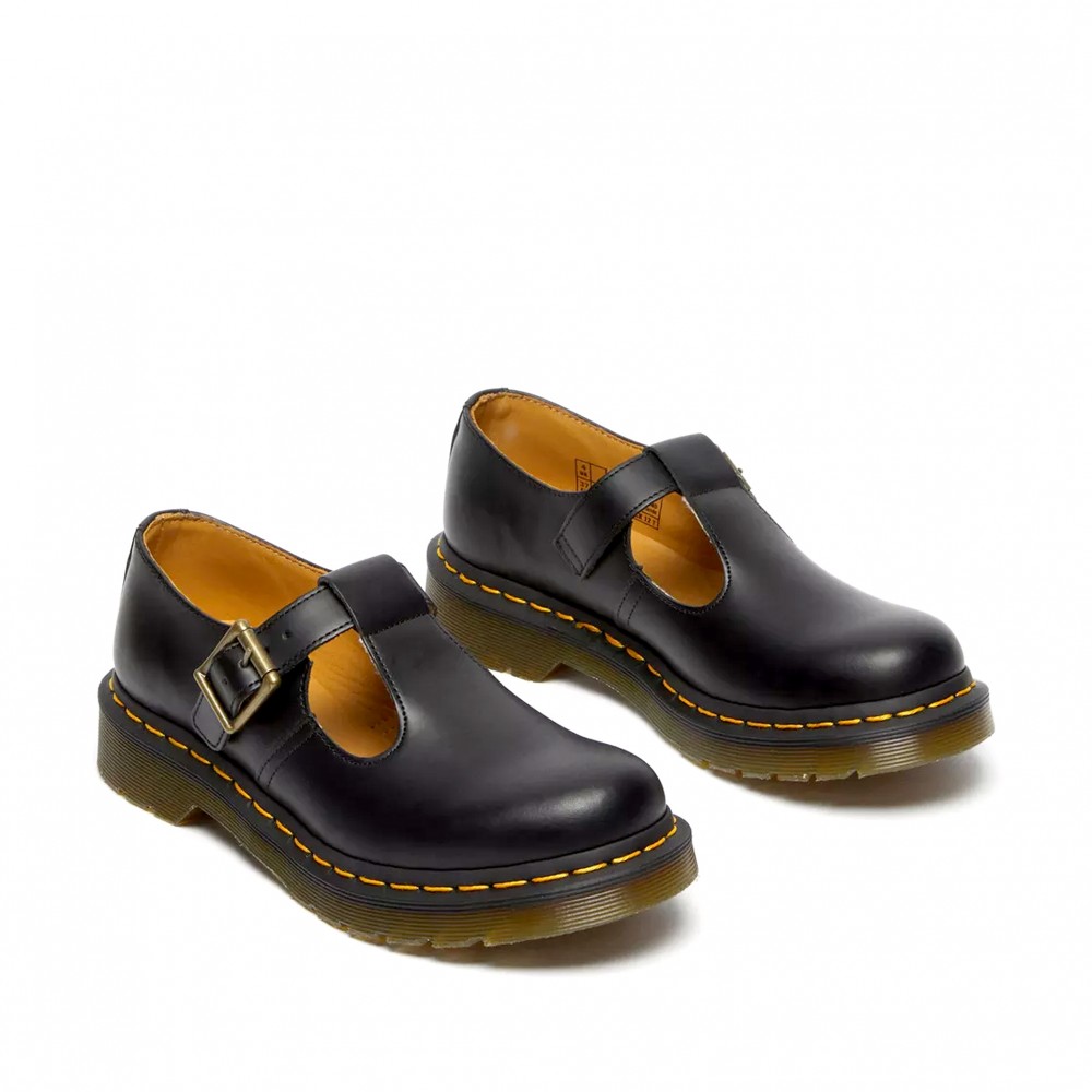 DR. MARTENS Polley Smooth negro