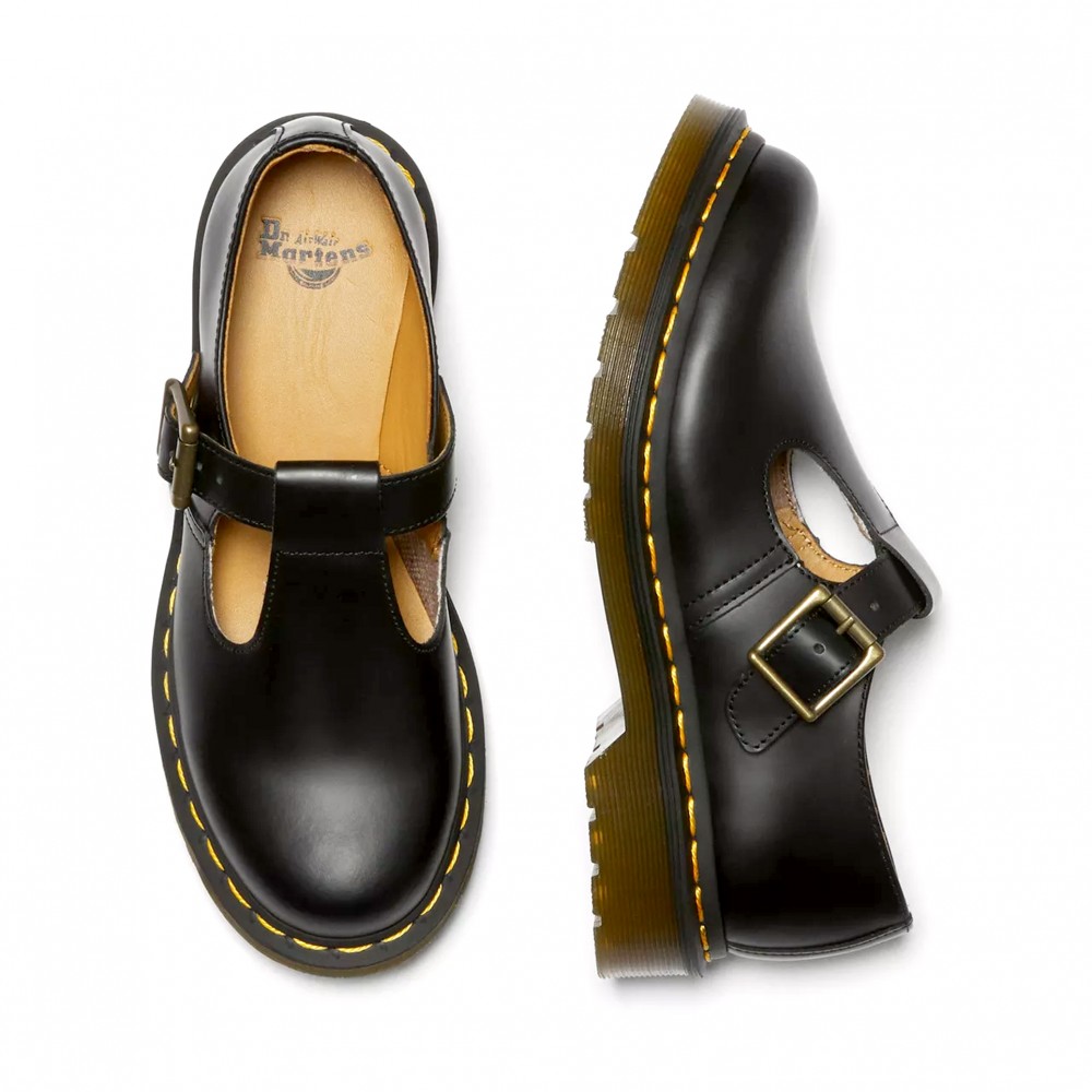 DR. MARTENS Polley Smooth negro