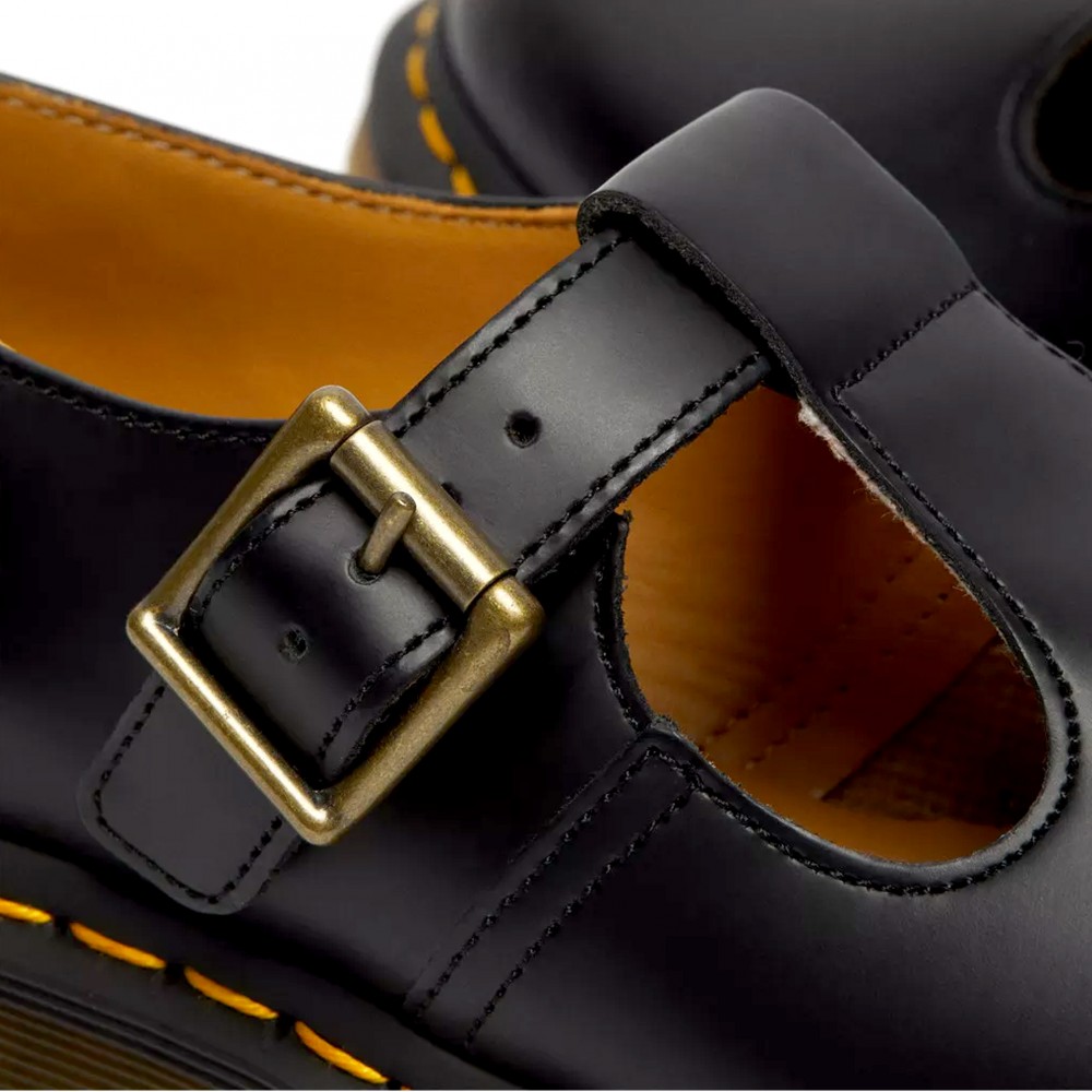 DR. MARTENS Polley Smooth negro