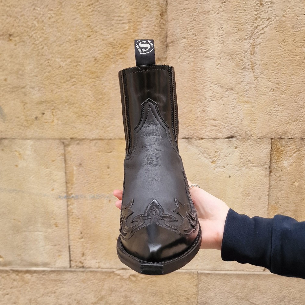 SENDRA Cuervo Flora Negro Sprint Negro