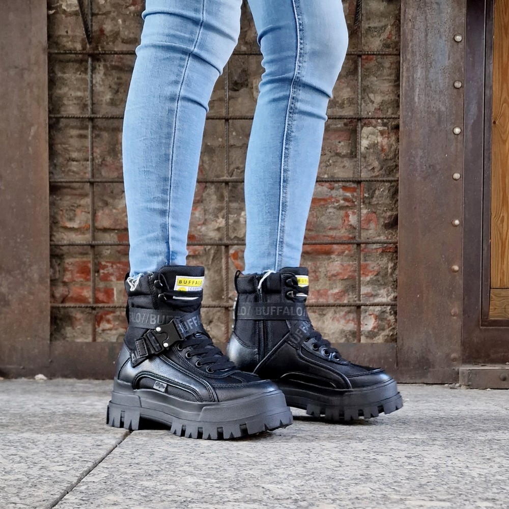 BUFFALO Aspha Com1 Laceup Mid