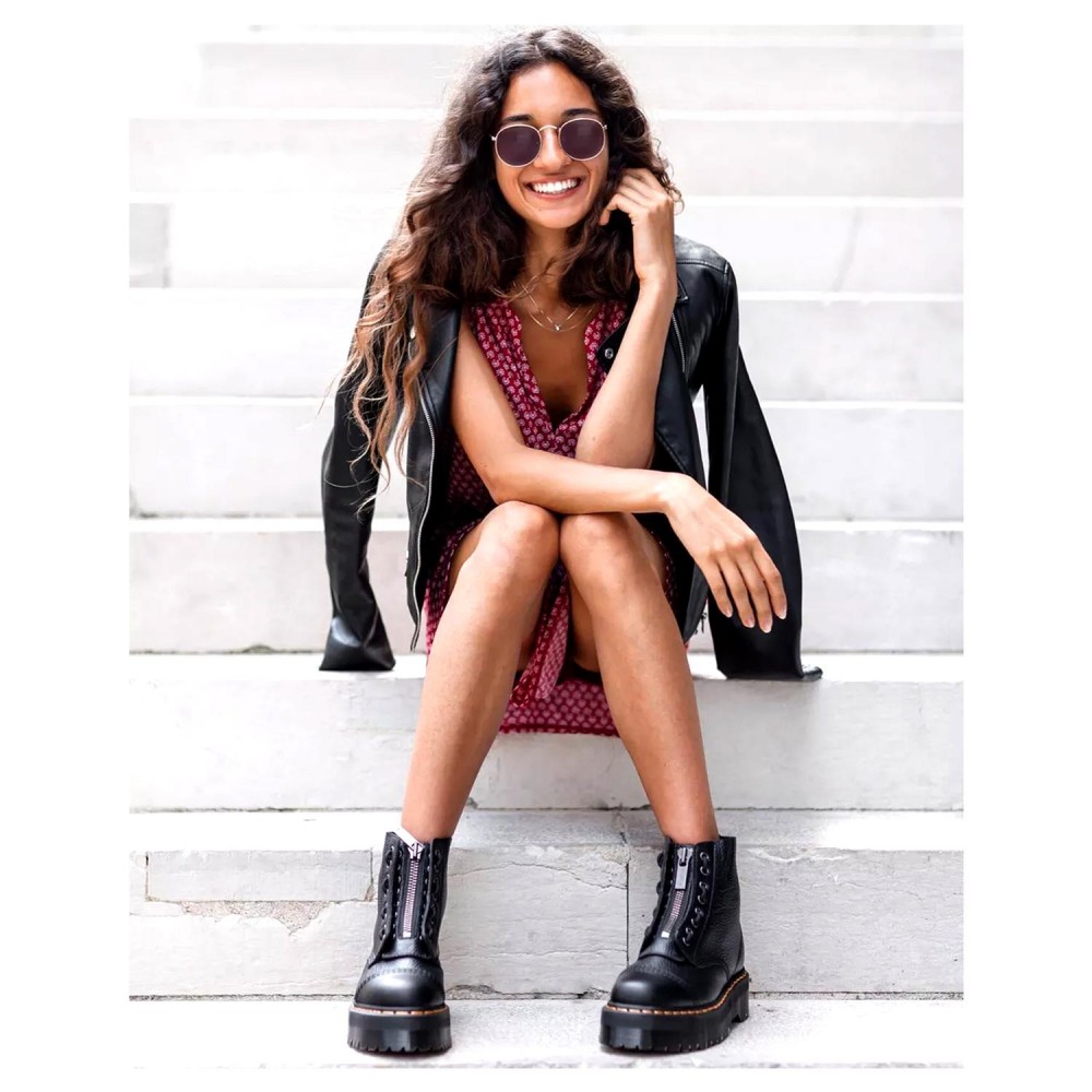 DR. MARTENS Sinclair Milled Nappa negro DR. MARTENS Sinclair Milled Nappa negro
