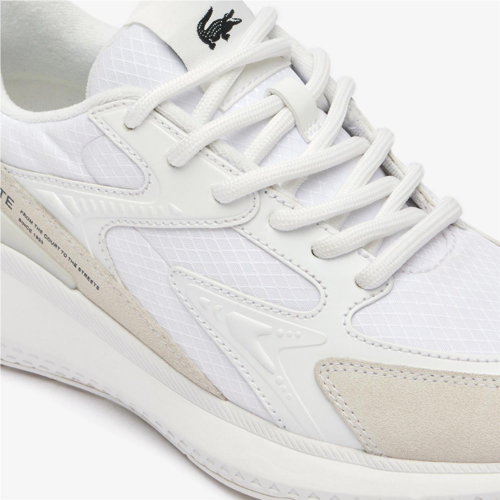 LACOSTE L003 Evo blanco y beige LACOSTE L003 Evo blanco y beige