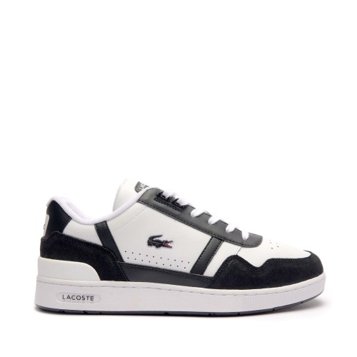LACOSTE T-Clip blanco y negro
