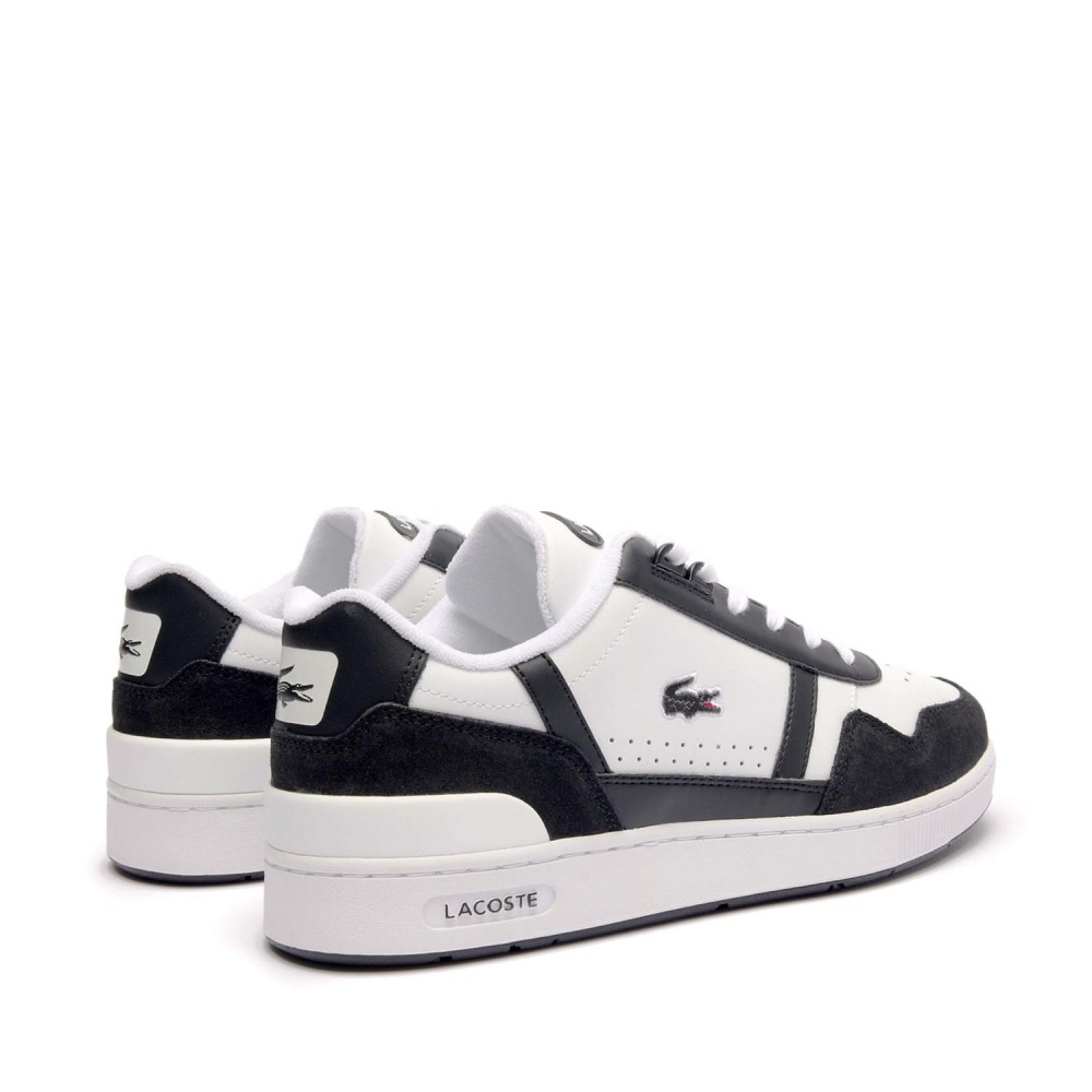 LACOSTE T-Clip blanco y negro