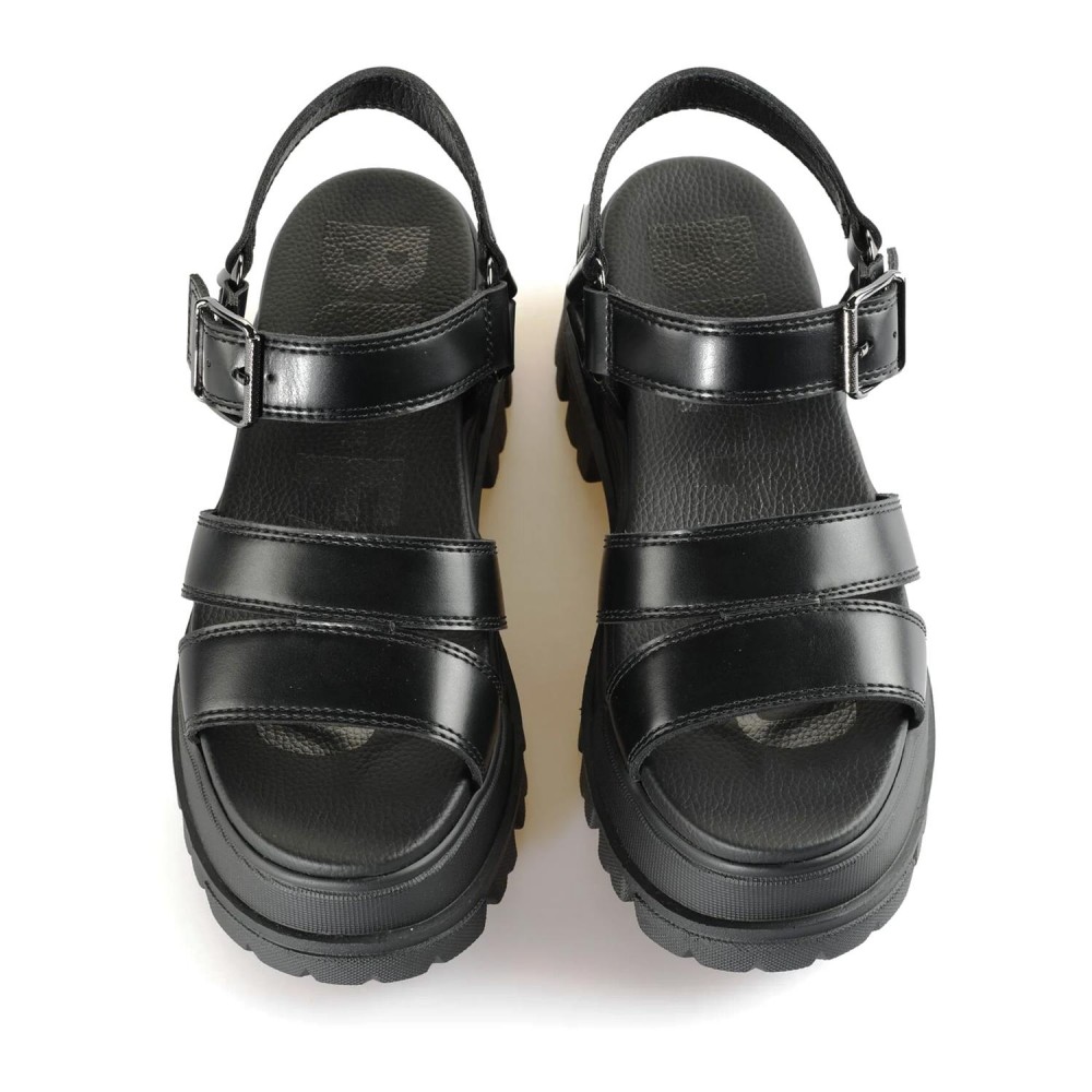 BUFFALO Aspha TS Sandal negro BUFFALO Aspha TS Sandal negro
