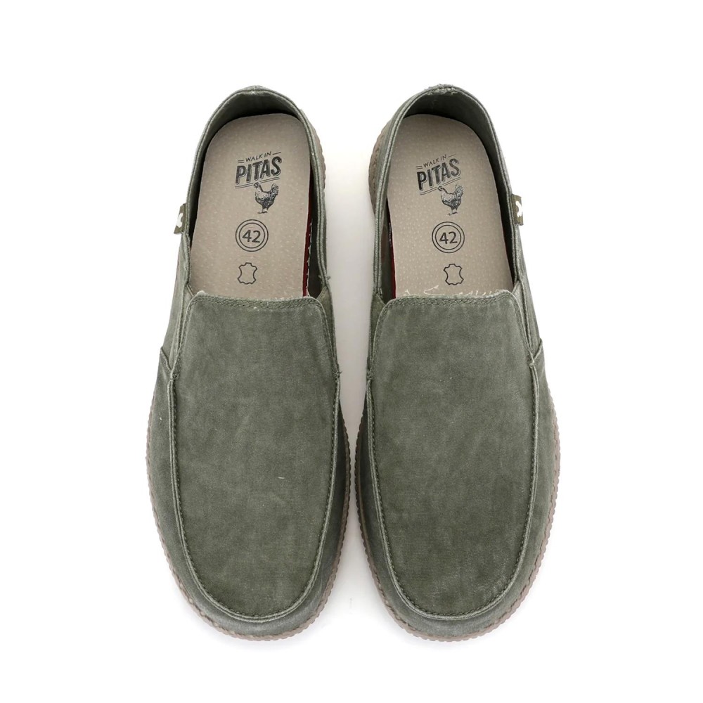 PITAS Slip On WP150 Whased Kaki PITAS Slip On WP150 Whased Kaki