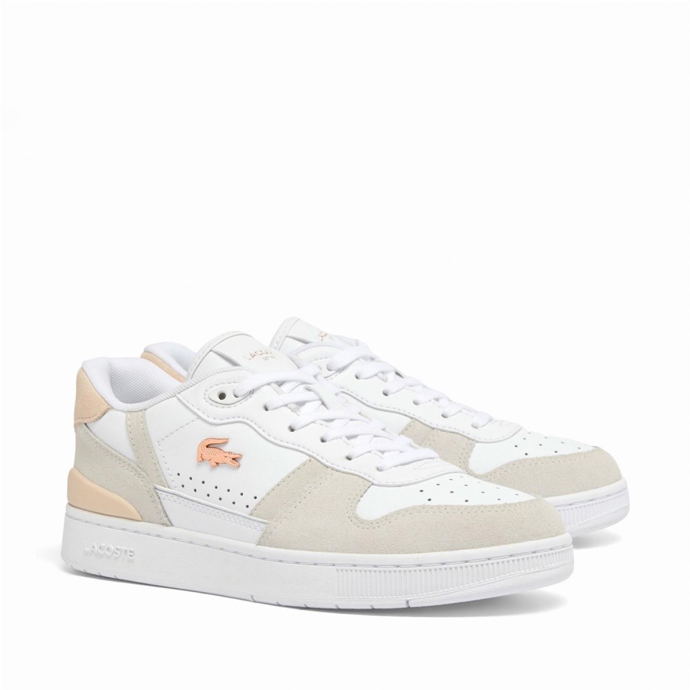 LACOSTE T-Clip Set blanco nude
