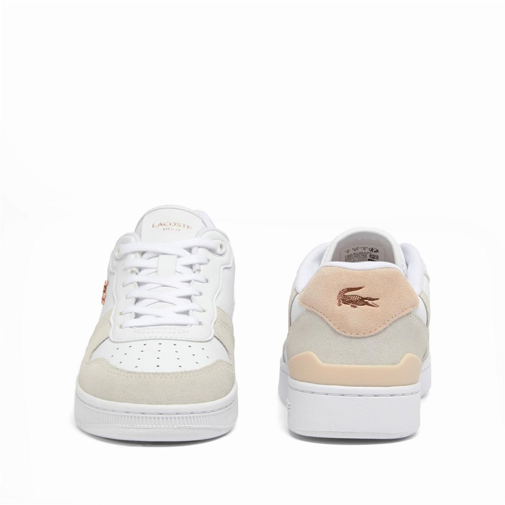 LACOSTE T-Clip Set blanco nude