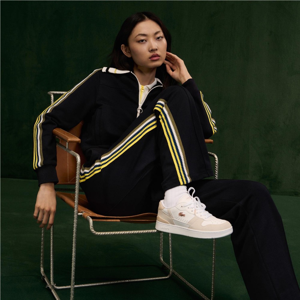 LACOSTE T-Clip Set blanco nude