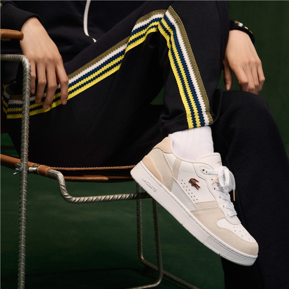 LACOSTE T-Clip Set blanco nude