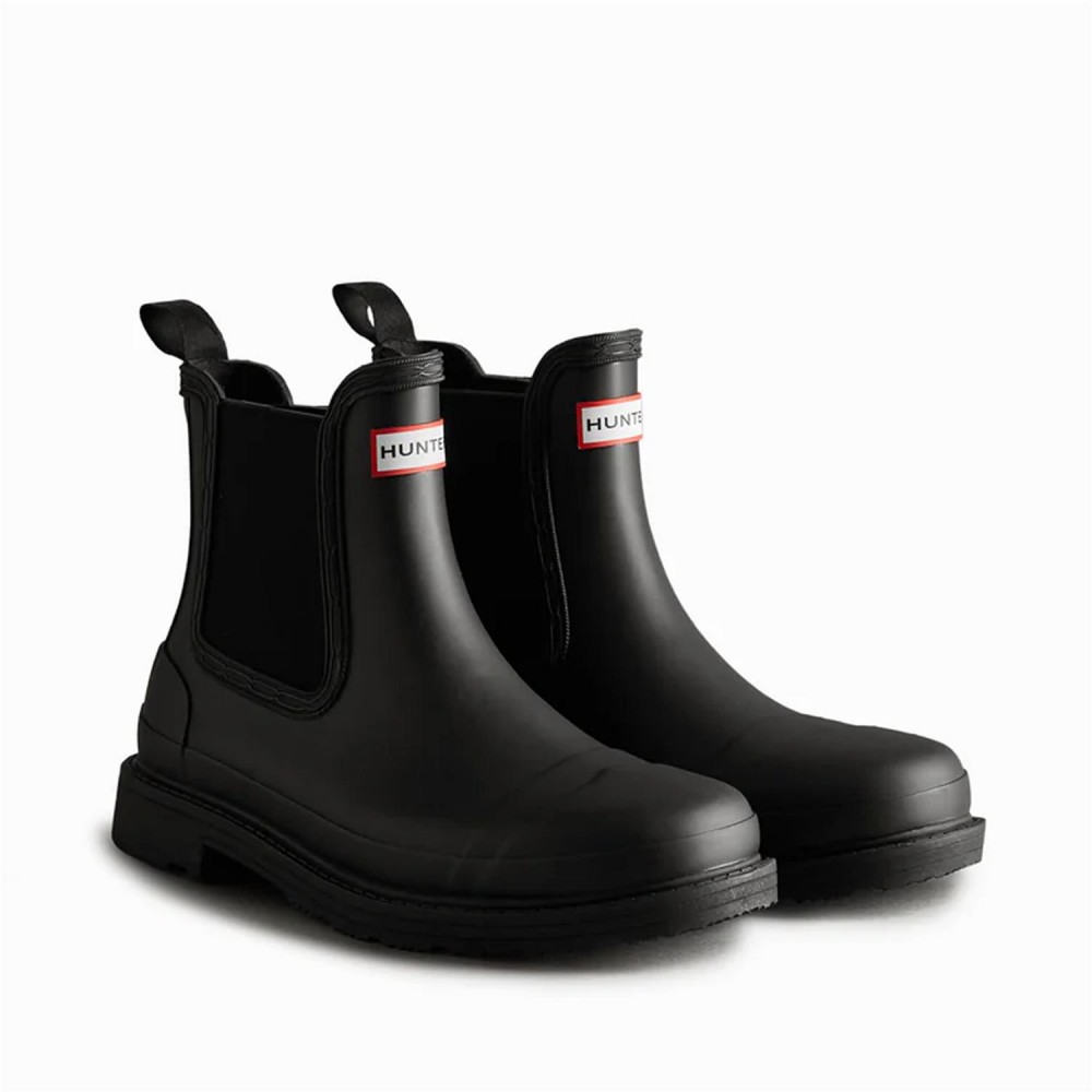 HUNTER botín chelsea Commando negro HUNTER botín chelsea Commando negro