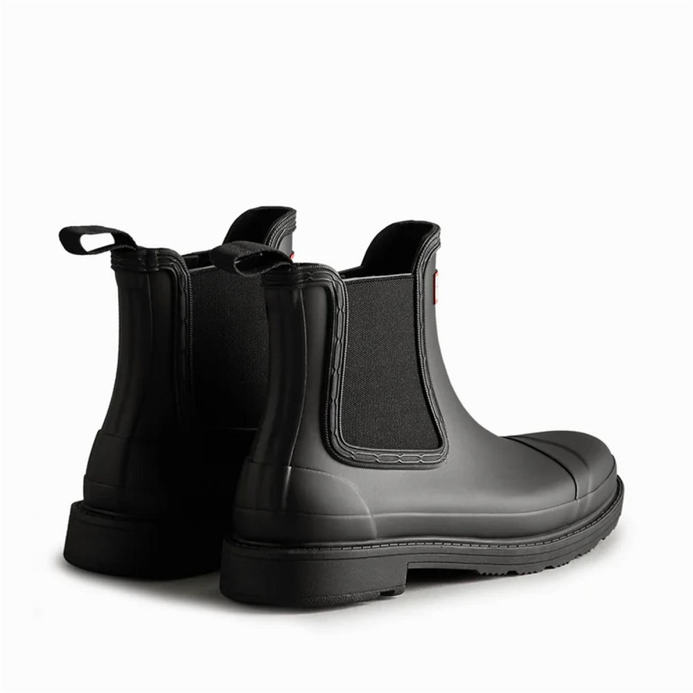 HUNTER botín chelsea Commando negro HUNTER botín chelsea Commando negro