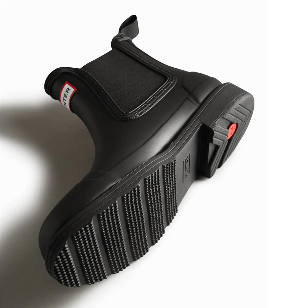 HUNTER botín chelsea Commando negro HUNTER botín chelsea Commando negro