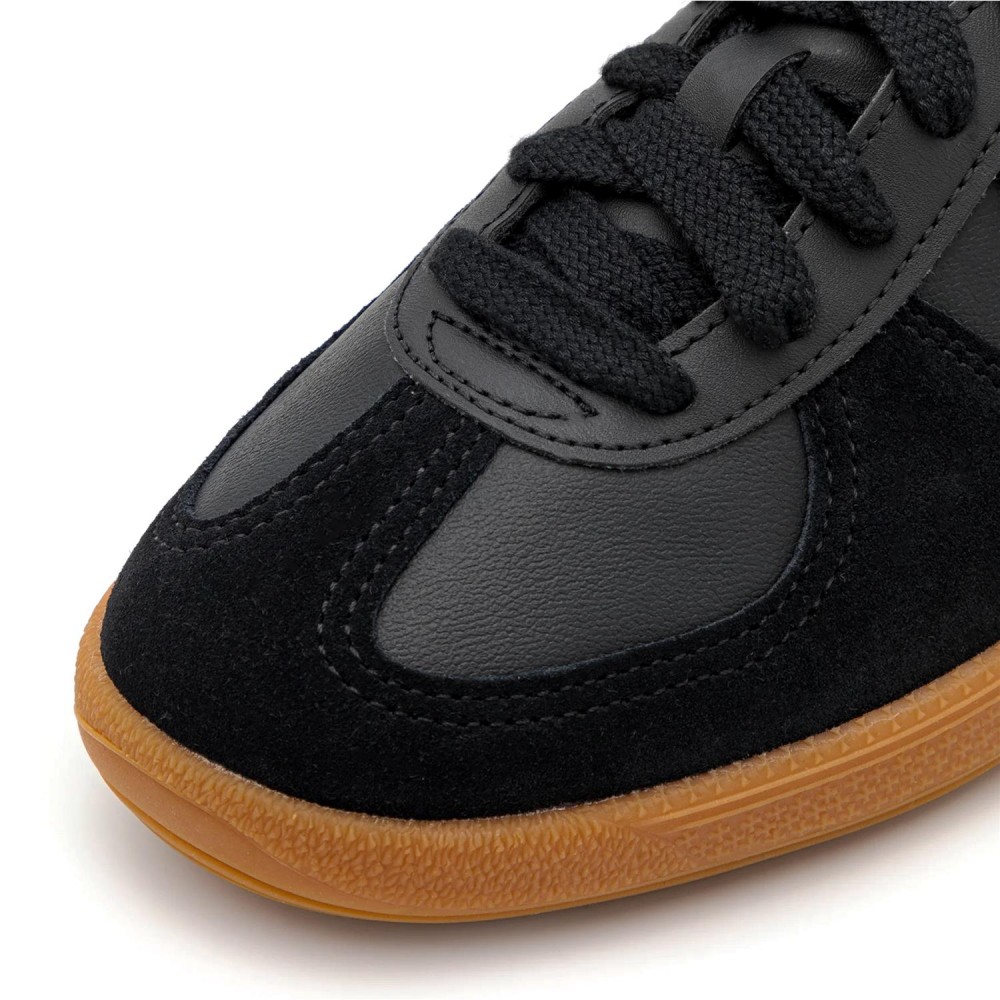 PUMA Palermo en piel y ante negro