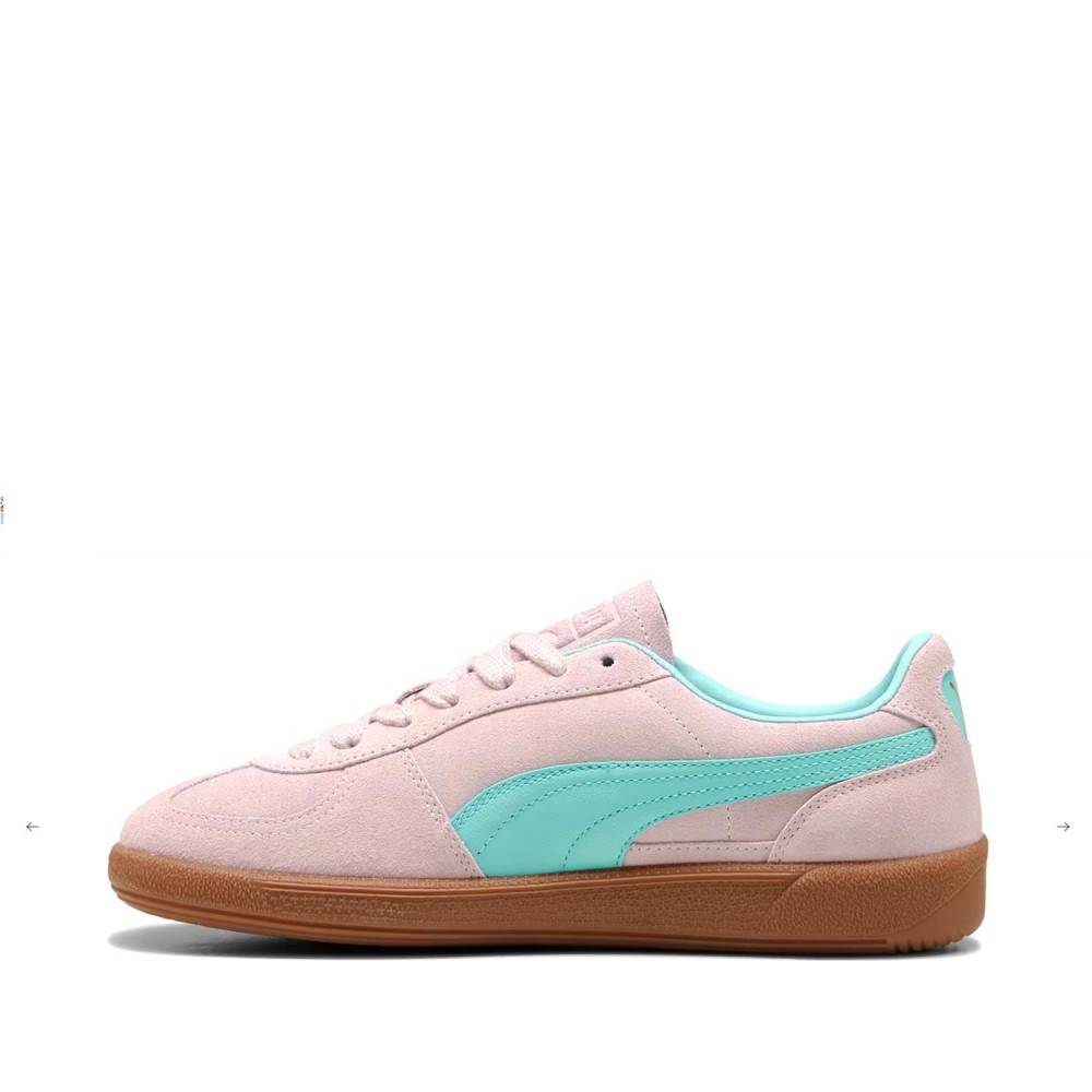 PUMA Palermo en ante rosa y cian