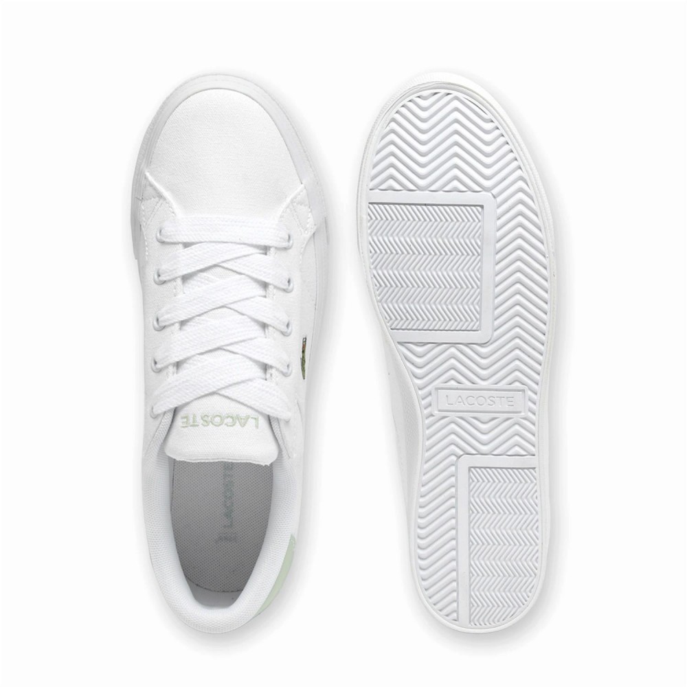 LACOSTE Ziane plataforma lona blanco LACOSTE Ziane plataforma lona blanco