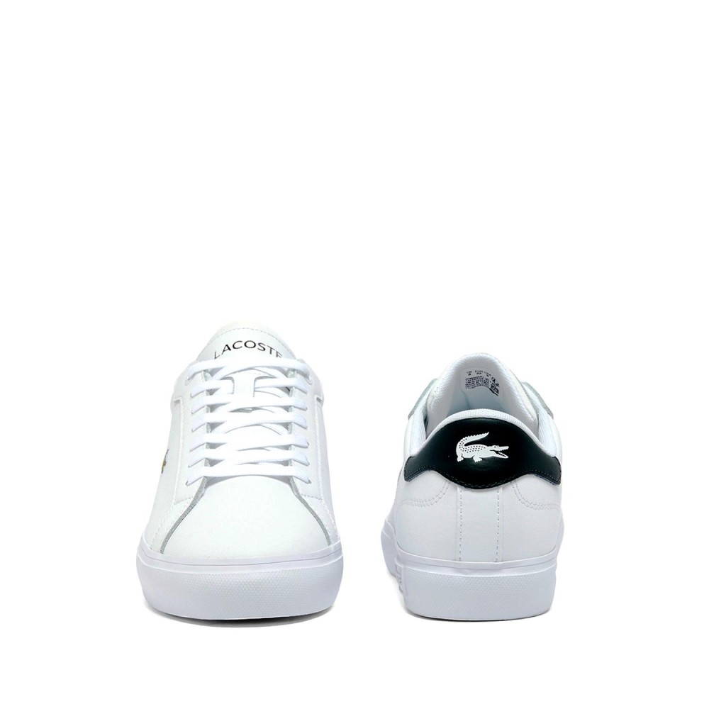 LACOSTE Powercourt 125 blanco y verde... LACOSTE Powercourt 125 blanco y verde...