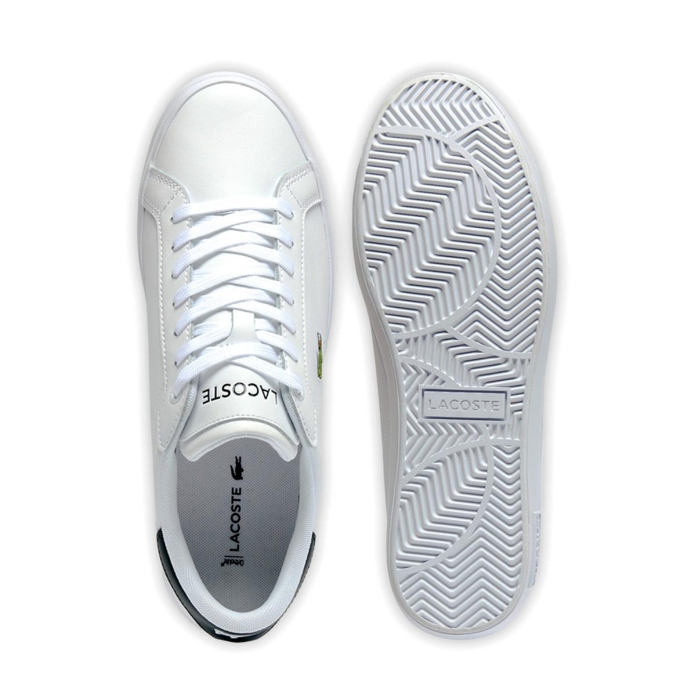 LACOSTE Powercourt 125 blanco y verde... LACOSTE Powercourt 125 blanco y verde...