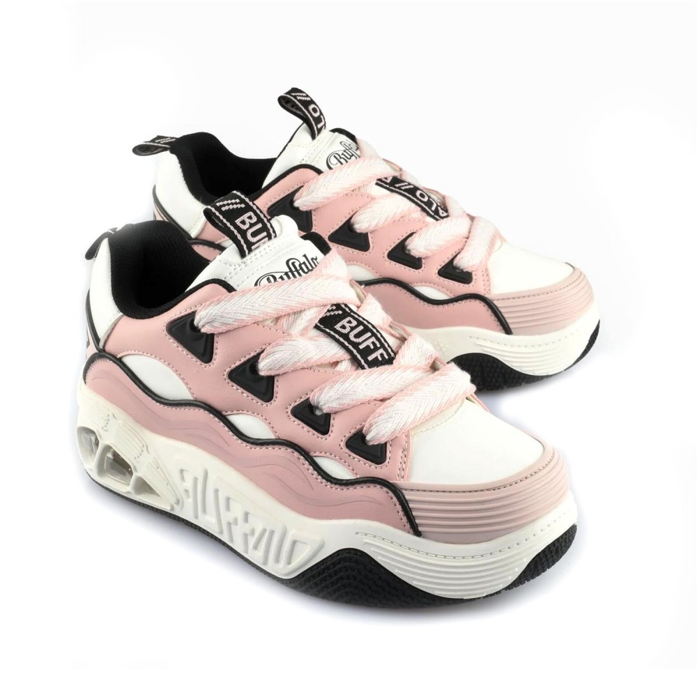 BUFFALO Hero Skate rosa y blanco