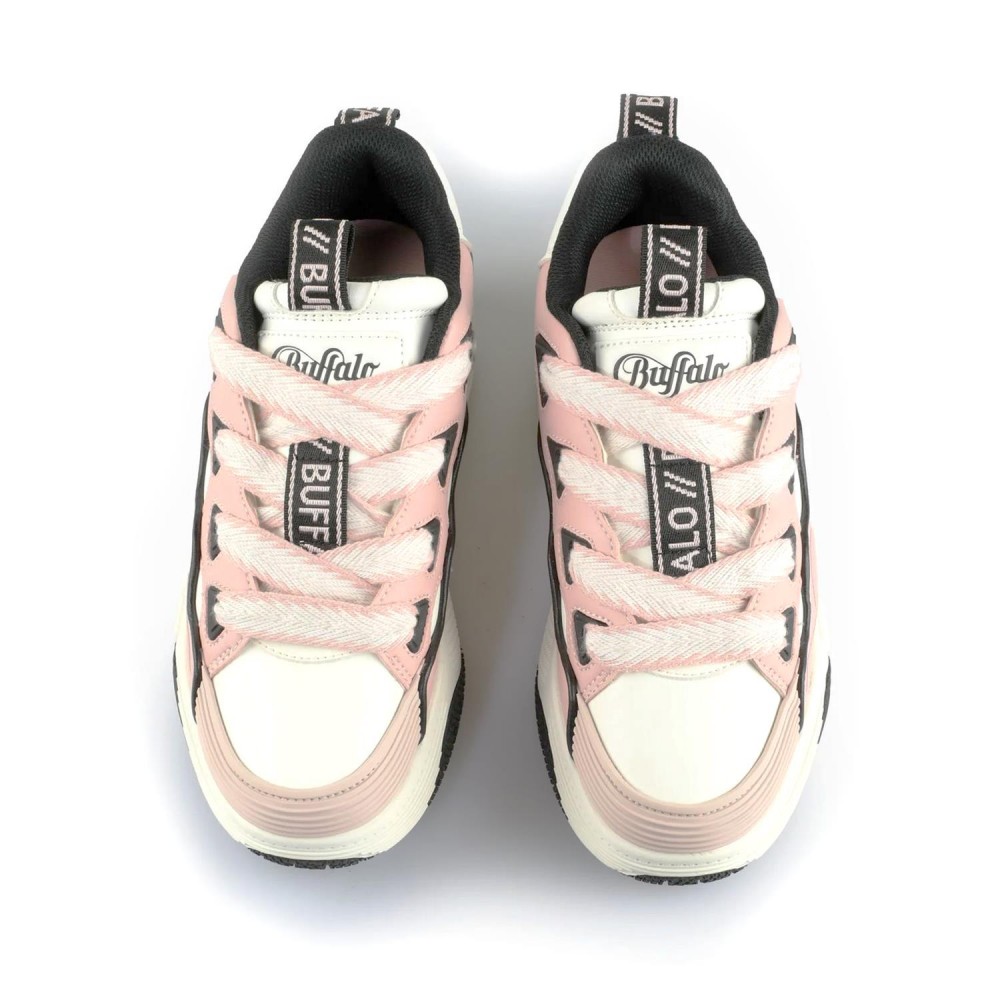 BUFFALO Hero Skate rosa y blanco
