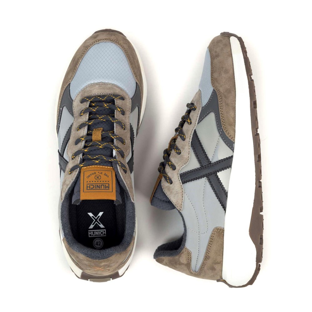 MUNICH BABEL 9 gris y topo