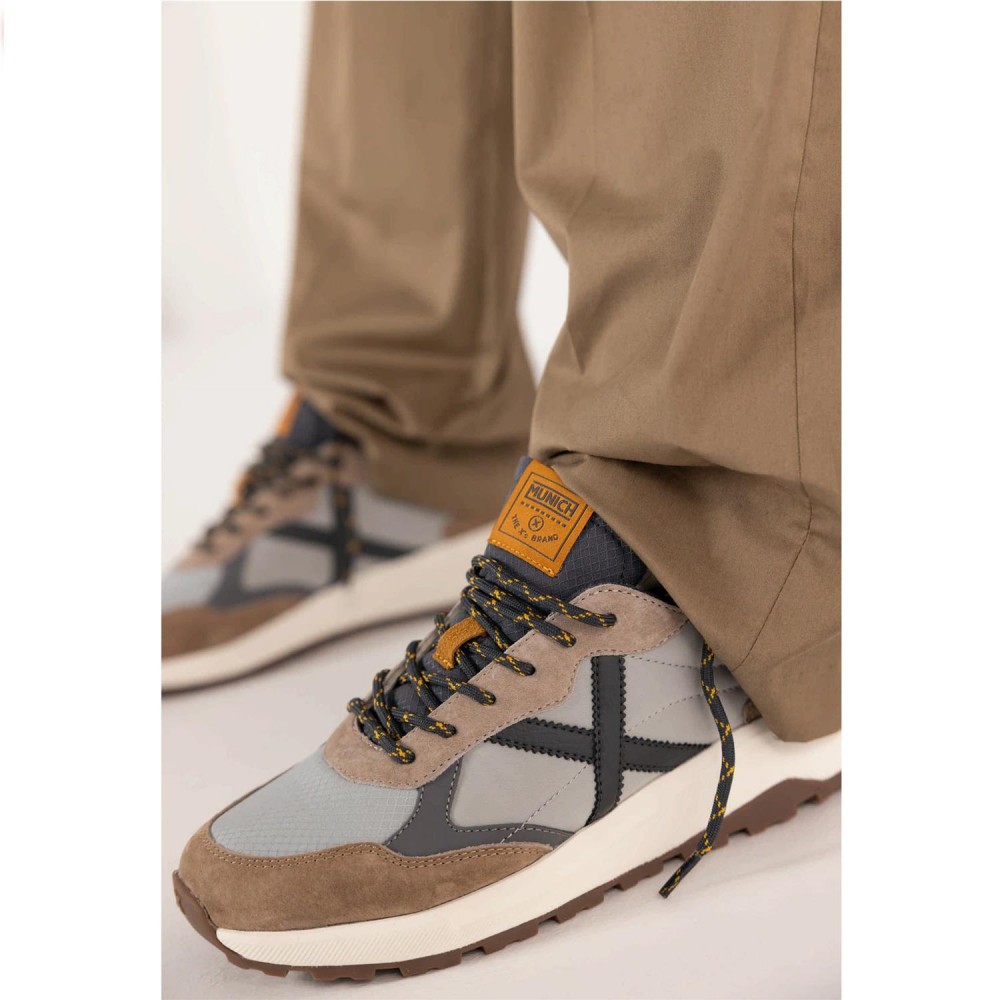 MUNICH BABEL 9 gris y topo