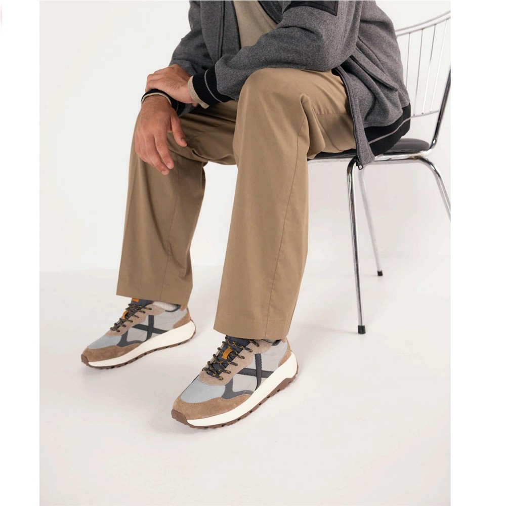 MUNICH BABEL 9 gris y topo