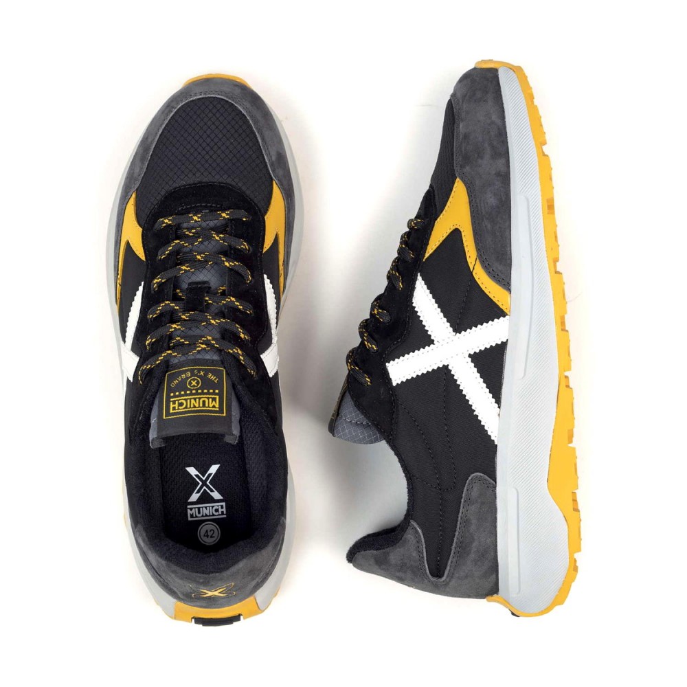 MUNICK BABEL 10 negro y amarillo