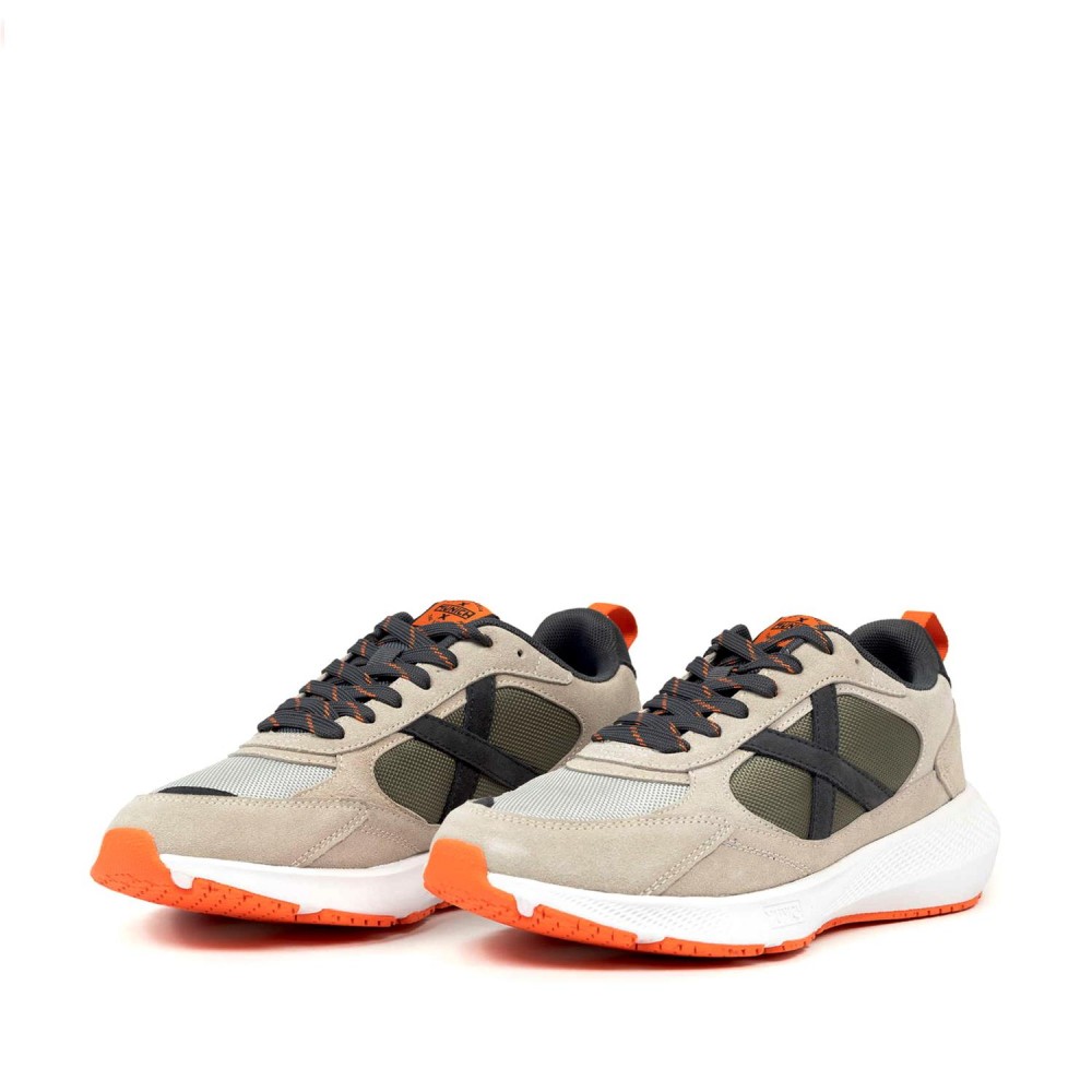 MUNICH LOOP 02 beige, kaki y naranja