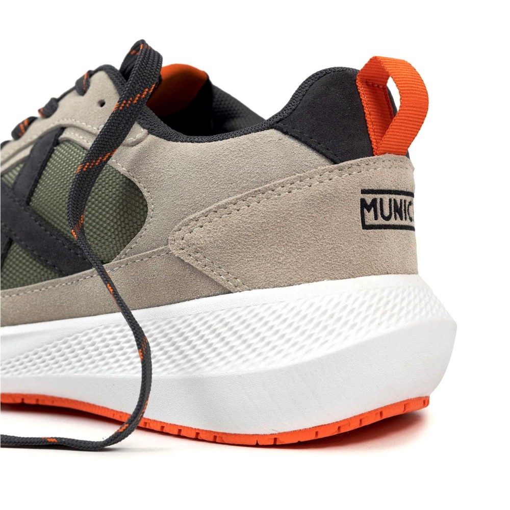 MUNICH LOOP 02 beige, kaki y naranja